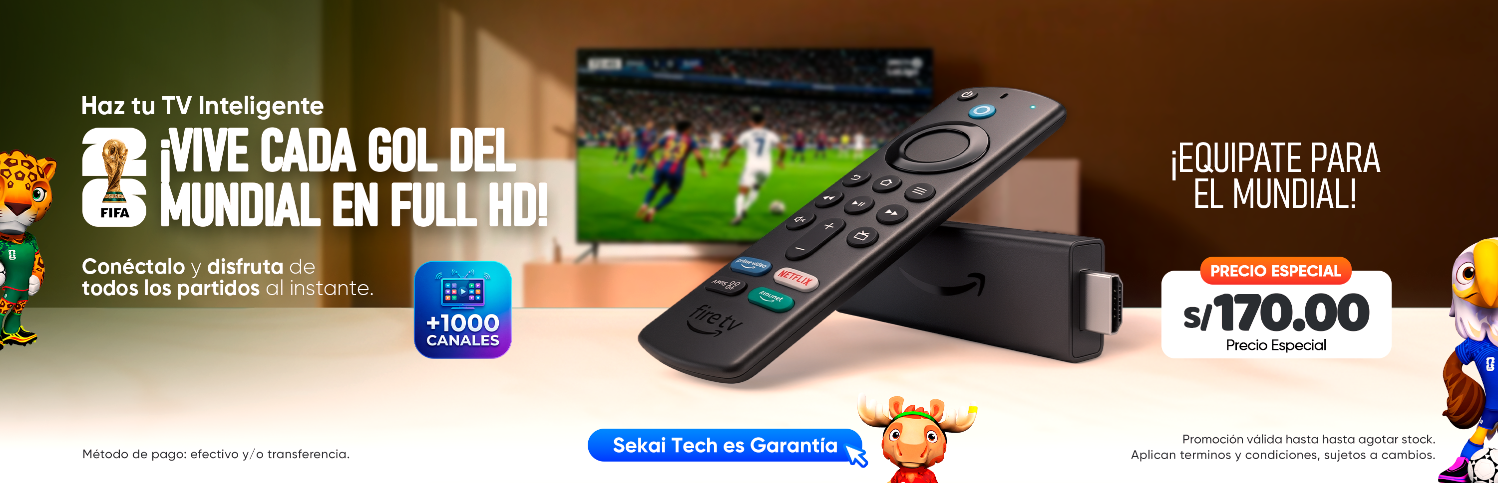 Promoción Especial - SEKAITECH