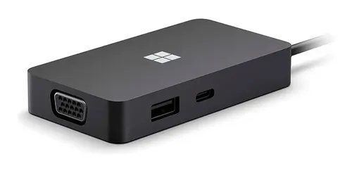 Adaptador multipuerto MICROSOFT USB-C CON PUERTOS RJ45, HDMI, USB-A, VGA, COMPACTO - 1941