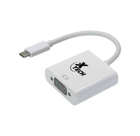 ADAPTADOR XTC550 CON CONECTOR TIPO-C MACHO A VGA HEMBRA