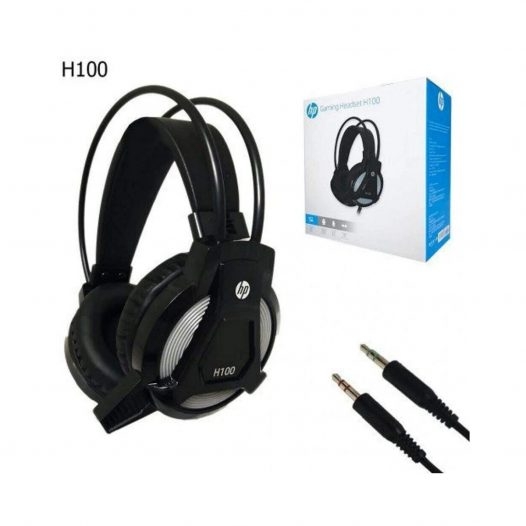 AUDIFONO GAMER HP H100 MICROFONO, DIADEMA AJUSTABLE, CONECTOR 3.5 MM