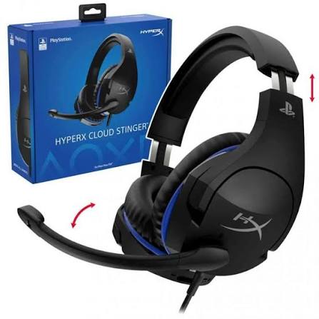 AUDIFONO GAMER KINGSTON HYPERX CLOUD MICROFONO , CONECTOR 3.5 MM, COLOR NEGRO/AZUL HX-HSCLS-BL/AM - Vista 2