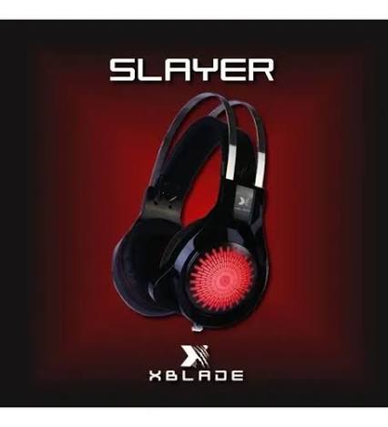 AUDIFONO GAMER XBLADE SLAYER 7 LIGHT (GXB-HG8935) MICROFONO, CONECTORES 3.5 MM Y USB, COLOR NEGRO GXB-HG8935