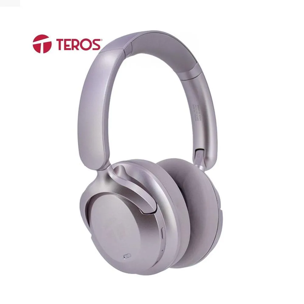 AUDÍFONO INALÁMBRICOS TEROS TE-8038RS, USB-C, ROSE TITANIUM