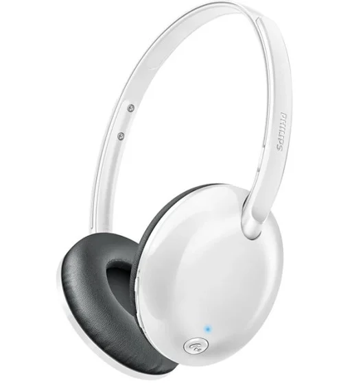 AUDIFONO PHILIPS SHB4405WT BLUETOOTH ULTRALIGERO CON MICROFONO COLOR BLANCO