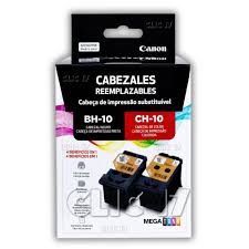 CABEZAL DE IMPRESION CANON KIT BH-10/CH-10 NEGRO(BH-10)+ COLOR (CH-10) PARA G2160/G3160/G5010/G6010