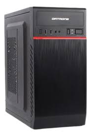 CASE - DATAONE - ORION 586 - GABINETE MICRO-ATX, FUENTE DE 600W INCLUIDA, COLOR NEGRO, COMPACTO Y CON POTENCIA INTEGRADA