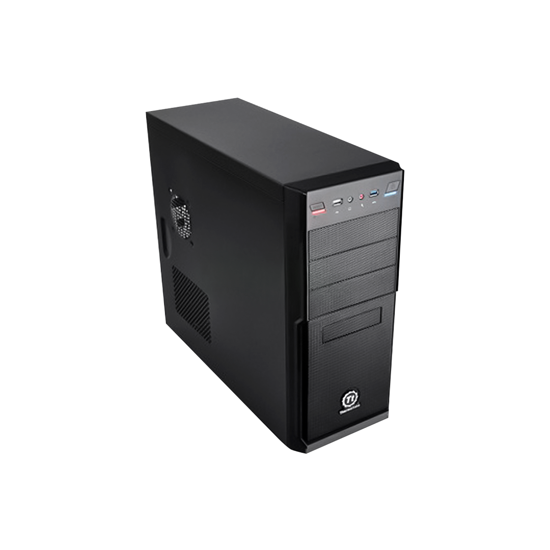 CASE THERMALTAKE V2S NEGRO ATX MID TOWER, USB 3.0, FUENTE 450W