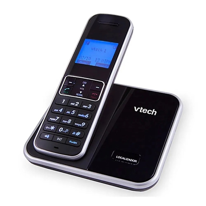 ELECTRONICO - TELEFONO INALAMBRICO VTECH - VT405 - TELEFONO INALAMBRICO DIGITAL, IDENTIFICADOR DE LLAMADAS, ALTAVOZ, BASE CON CARGADOR, PANTALLA ILUMINADA