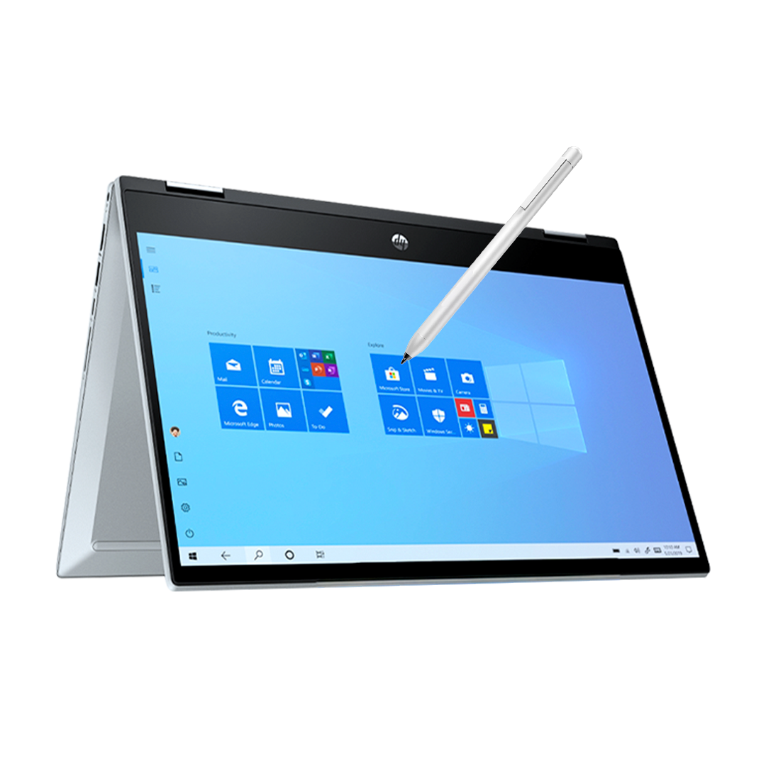 LAPTOP HP PAVILION X360, CORE I7-1065G7, 14" FHD, 12GB RAM, 256GB SSD+16GB