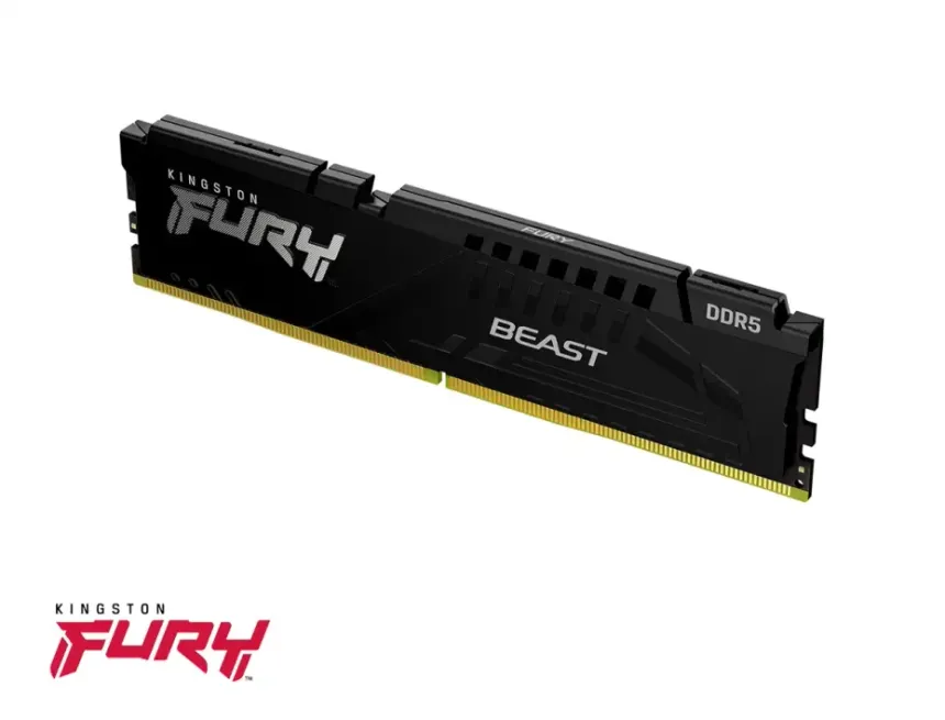 MEMORIA RAM - KINGSTON - FURY BEAST KF556C40BB-16 - 16GB DDR5-5600MT/S, DIMM, CL40, 1.25V, 288-PIN, NON-ECC, XMP 3.0 - KF556C40BB-16