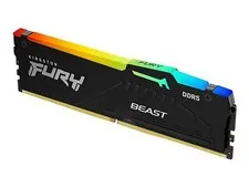 MEMORIA RAM - KINGSTON - FURY BEAST RGB KF556C40BBA-16 - 16GB DDR5-5600MHZ, DIMM, CL40, 1.25V, ILUMINACIÓN RGB, XMP 3.0 - KF556C40BBA-16