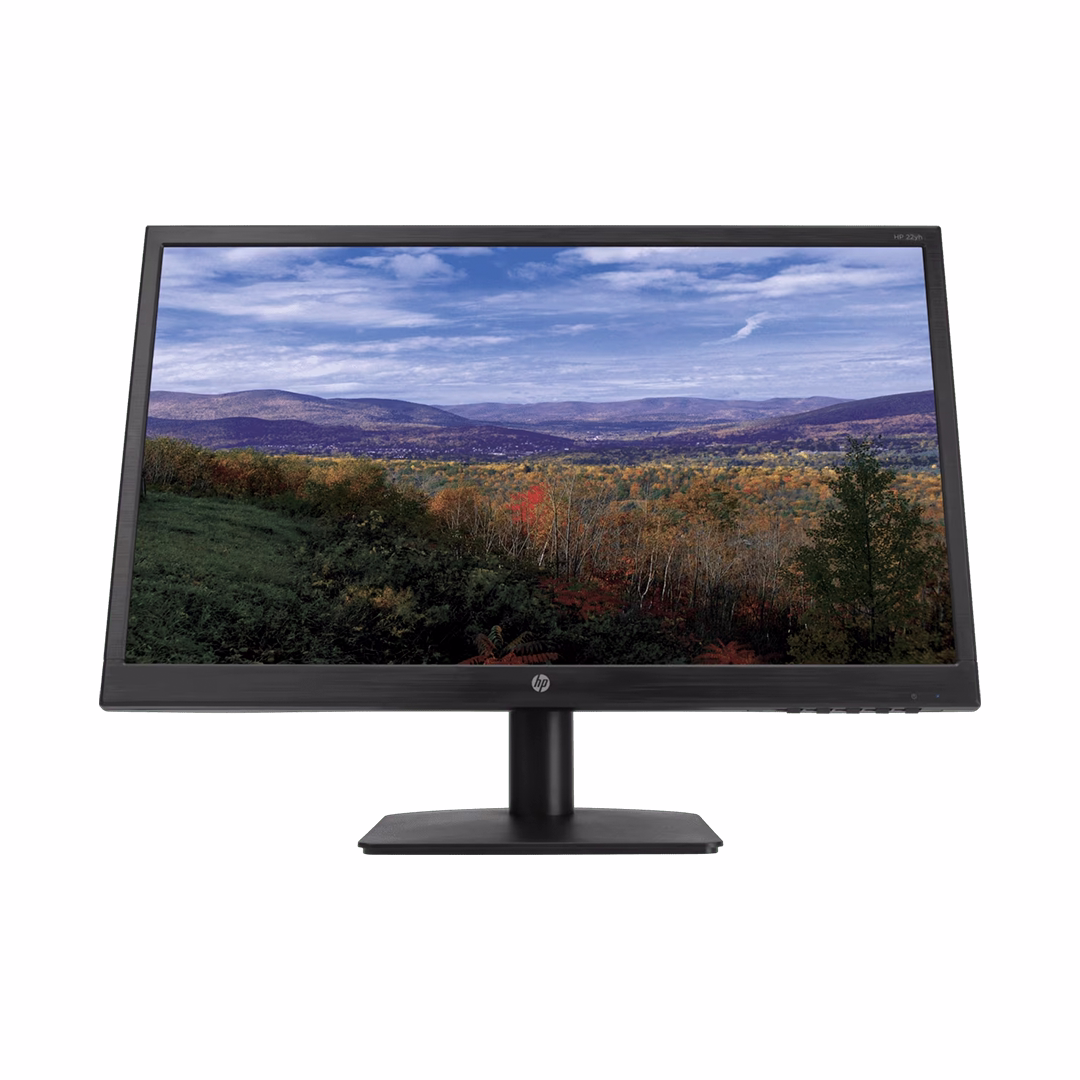MONITOR - HP - 22YH - PANTALLA DE 21.5" FHD, 60HZ, HDMI, VGA, PANEL LED, DISEÑO SIN BORDES - 1CR018165J