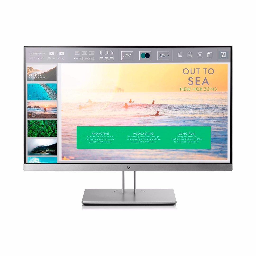 MONITOR DE OFICINA - HP - ELITEDISPLAY E233 - MONITOR 23" FHD IPS, HDMI, DISPLAYPORT, VGA, 3 PUERTOS USB 3.0, AJUSTE DE ALTURA - 1FH46AA