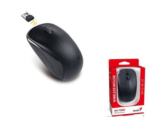 MOUSE GENIUS NX-7000 INALAMBRICO 1,000 DPI, BLUETOOTH NEGRO (31030027400)