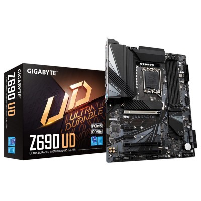 PLACA MADRE - GIGABYTE - Z690 UD (REV. 1.0) - PLACA BASE ATX, CHIPSET INTEL Z690, SOCKET LGA1700, DDR5, USB 3.2, TIPO C, DP, HDMI - Z690 UD DDR5