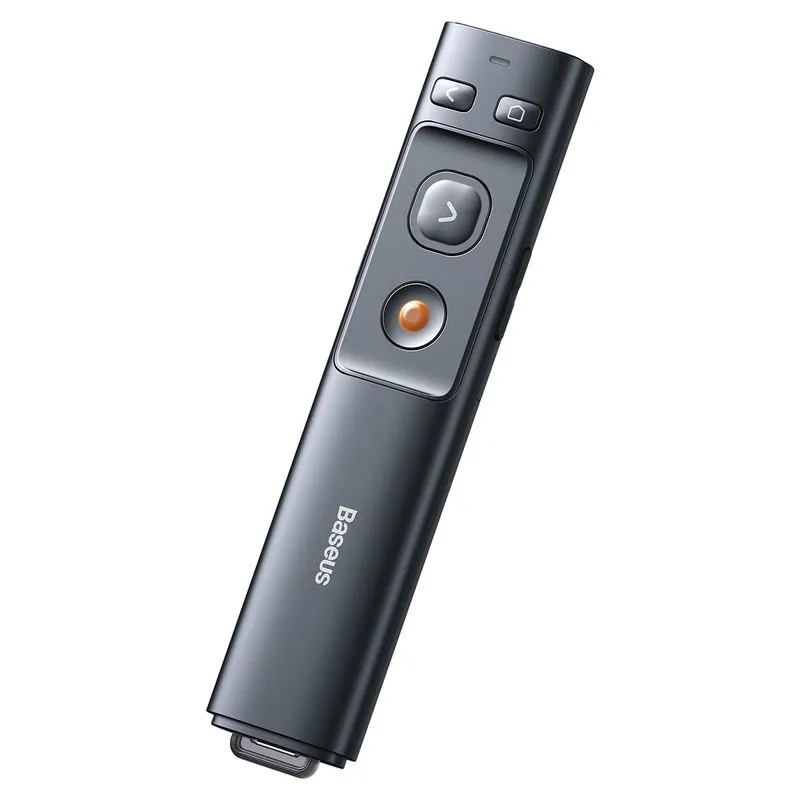 PRESENTADOR LASER BASEUS INALAMBRICO USB+TIPO C NEGRO