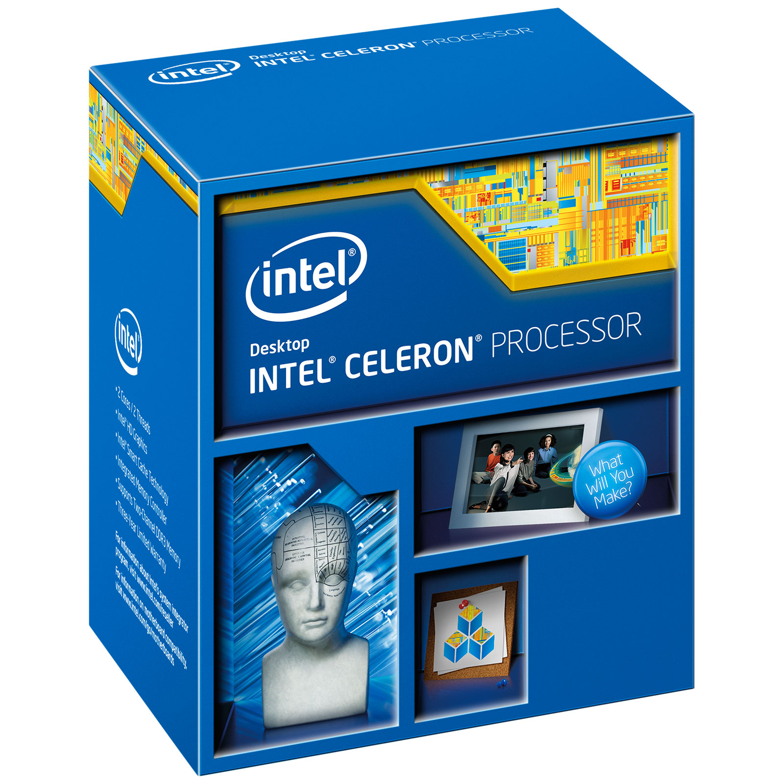 PROCESADOR INTEL CELERON G1820 DUAL CORE 2.7GHZ 2MB 1150 4TA. GENERACIÓN