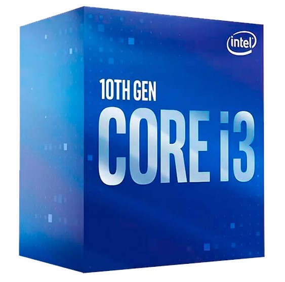 PROCESADOR INTEL CORE I3-10100, 3.60 GHZ, 6 MB CACHÉ L3, LGA1200, 65W, 14 NM. (BX8070110100)