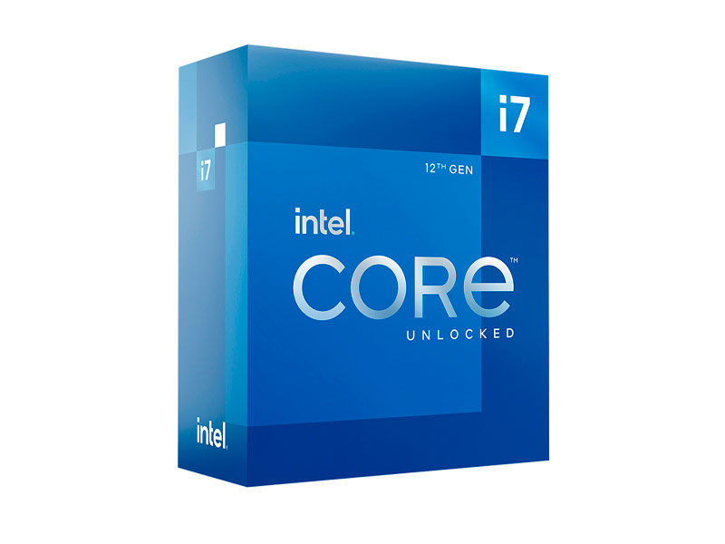 PROCESADOR - INTEL - CORE I7-12700K - PROCESADOR 8+4 NÚCLEOS (12C/20H), 3.6 GHZ (TURBO 5.0 GHZ), 25 MB CACHE L3, SOCKET LGA1700, 125W TDP, SIN BLOQUEO MULTIPLICADO