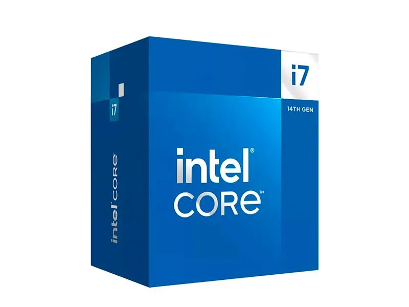 PROCESADOR - INTEL - CORE I7-14700 - PROCESADOR 8+12 NÚCLEOS (20C/28H), 2.1 GHZ (TURBO 5.4 GHZ), 33 MB SMART CACHE, SOCKET LGA1700, 65W/219W TDP - SIN N/P