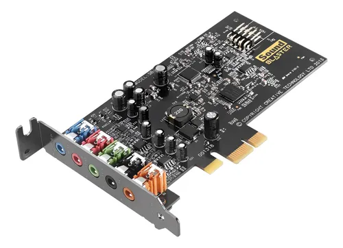 TARJETA DE SONIDO - CREATIVE - AUDIGY FX 5.1 - TARJETA DE SONIDO PCIE 5.1 CANALES (SURROUND), 24-BIT/192KHZ, DRIVERS CUSTOMIZABLES, AMPLIFICADOR HEADPHONE - SB1570