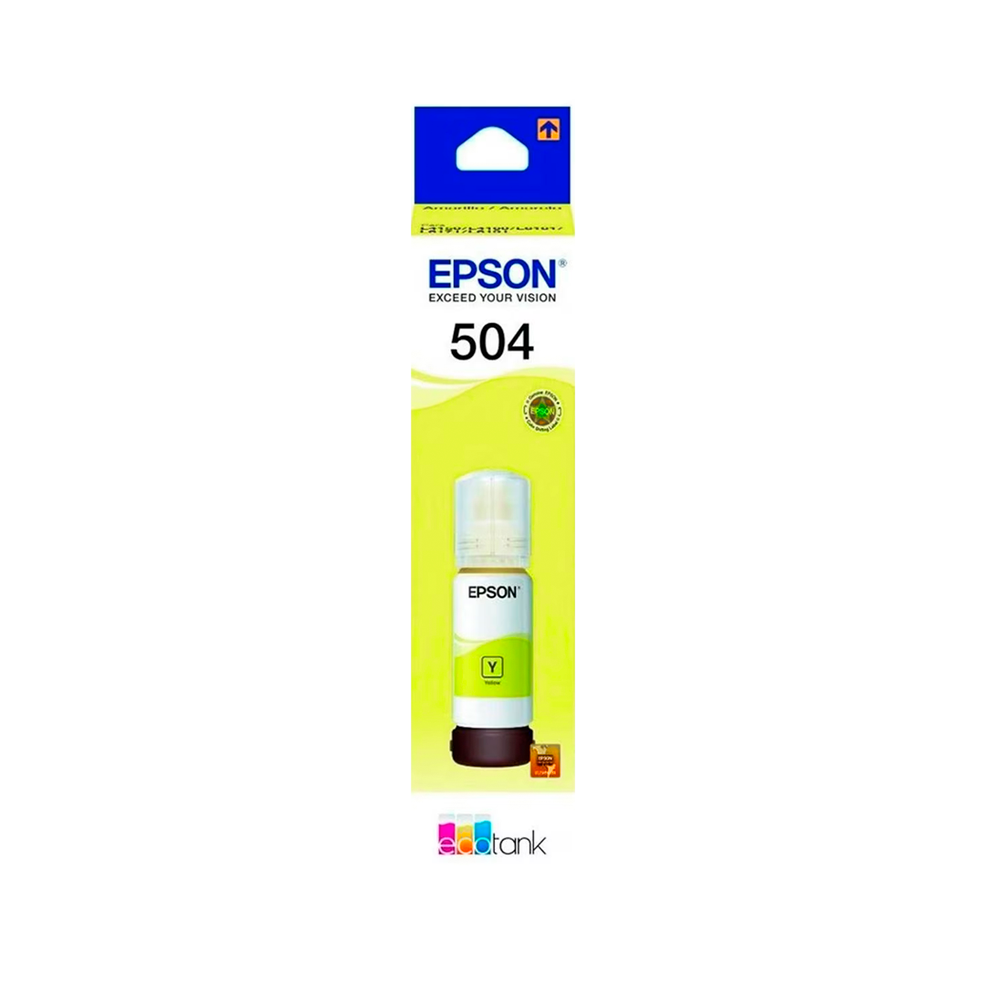 TINTA DE IMPRESION PARA EPSON 504 AMARILLO