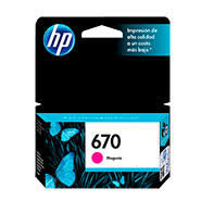 TINTA HP CZ115AL (670) MAGENTA (300 PAG)